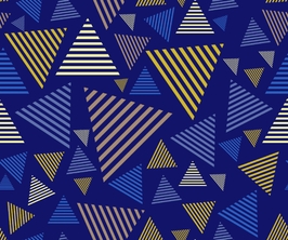 Striped Triangular Geometric Pattern Design | Seamless Pattern Download ...