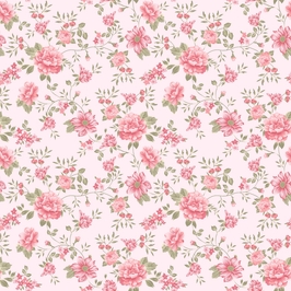 Elegant Pink Rose Floral Pattern Design | Seamless Pattern Download for ...